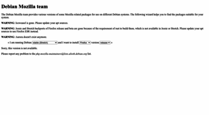 mozilla.debian.net