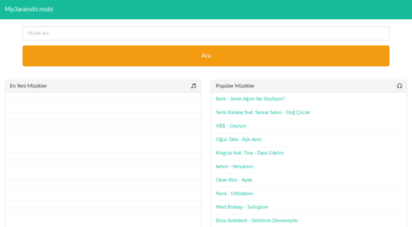 mp3araindir.mobi - mp3 indir dur
