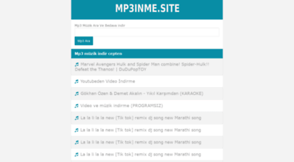 mp3inme.site - mp3inme.site is for sale