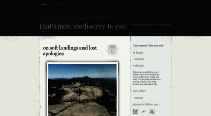 mrsmediocrity.com