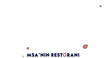 msaninrestorani.com - msa´nın restoranı