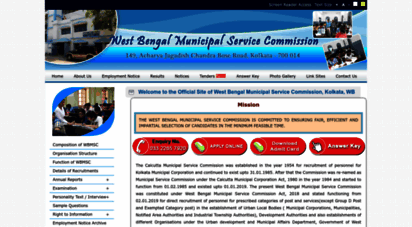 mscwb.org - :: welcome to municipal service commission official website ::