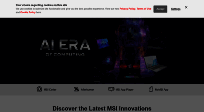 msi.com - msi global - the best gaming gear maker in the world