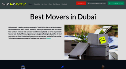 msmoversuae.com