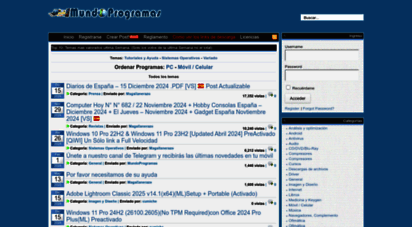 mundoprogramas.net - mundo programas un mundo de programas siempre full