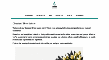 music-scores.com - classical sheet music - music-scores.com