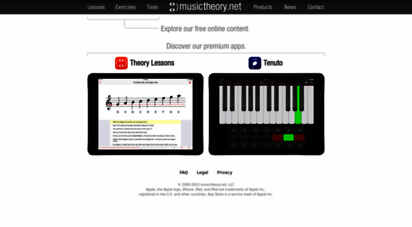 similar web sites like musictheory.net