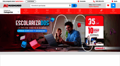 musimundo.com - musimundo - ofertas, descuentos y promociones - tecnologìa, electrohogar, smart tv, aires acondicionados, gaming, consolas  bienvenidos a musimundo.com - venta online de electrodomésticos, electrnica, computacin, películas y música - ofertas y promociones todos los días