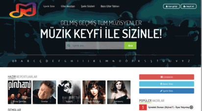 muzikkeyfi.com - müzik keyfi - md altyapı indir, online mp3, müzik dinle, müzik videoları, gitar akorları, şarkı sözleri, karaoke, midi, müzik programları, yerli radyolar, yabancı radyolar