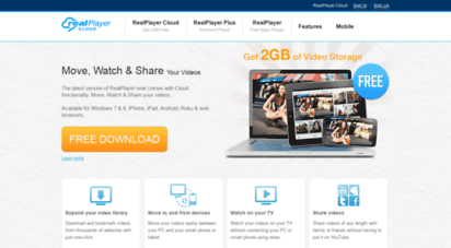 Realplayer official site