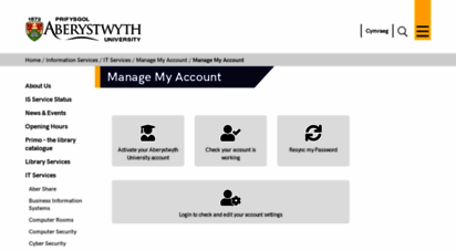 myaccount.aber.ac.uk