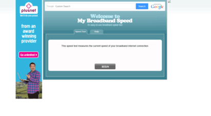 mybroadbandspeed.co.uk - my broadband speed – easy to use speed checker