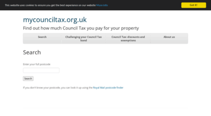 mycounciltax.org.uk - find out how much council tax you pay for your property - mycounciltax.org.uk
