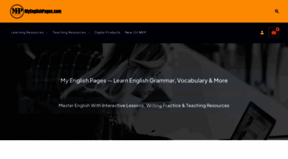 myenglishpages.com - learn english - grammar, vocabulary, speaking, exercises, lessons.