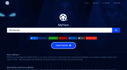 myflixer.com - myflixer - watch movies and series online free in full hd