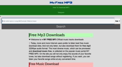 myfreemp3.best - my free mp3 ⭐ free mp3 downloads ⭐ songs music 320kbps