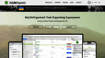 mylifeorganized.net - personal organizer software, task & time management software. getting things done® gtd®: project management software, project & personal information management pim. to do list & time management system.