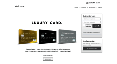 myluxurycard.com