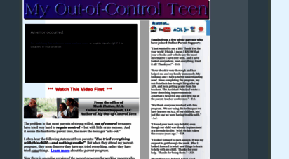 myoutofcontrolteen.com