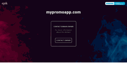 mypromoapp.com - 