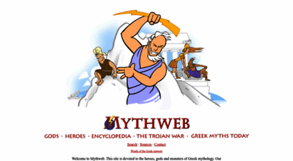mythweb.com - greek mythology
