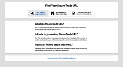 mytradeurl.com - find your steam trade url