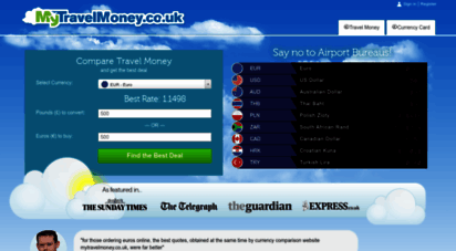 similar web sites like mytravelmoney.co.uk