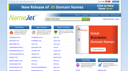 namejet.com - domain auctions, expired domain names, and available aftermarket domain names for sale - namejet