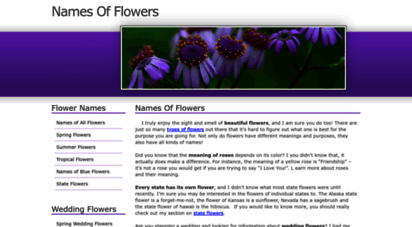 namesofflowers.net