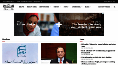 nation.com.pk - latest news, today´s paper and daily epaper - the nation