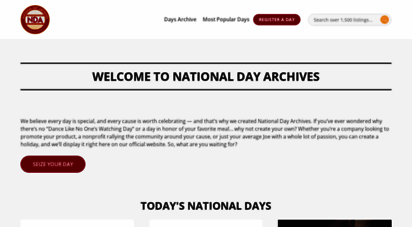 nationaldayarchives.com - home - national day archives