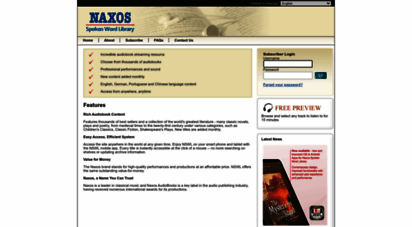 naxosspokenwordlibrary.com