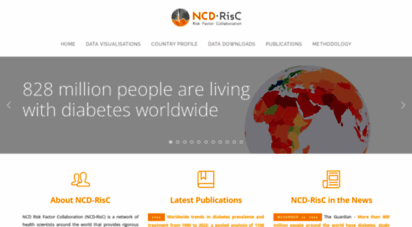 ncdrisc.org - homepage  ncd-risc