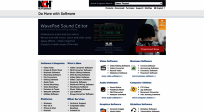 nchsoftware.com - nch software - download free software programs online