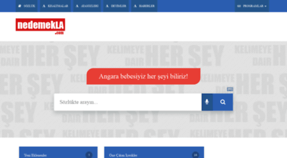 nedemekla.com - ne ne demek la? tek rakibi tdk türkçe sözlük - nedemekla.com