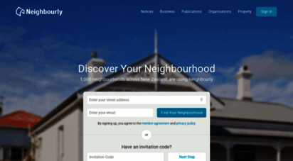 neighbourly.co.nz - neighbourly - the private and free neighbourhood website for new zealand