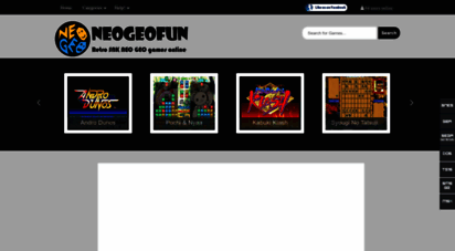 neogeofun.com - play retro snk neo geo games online - neogeofun is a website let you play retro snk neo geo games online in your web browser using flash technology, no download required.