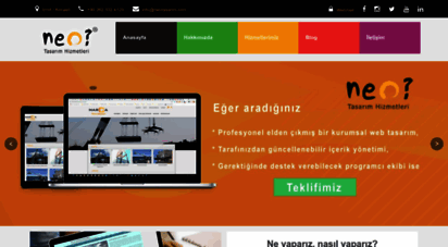 neotasarim.com - kocaeli web sitesi tasarım, kocaeli web hosting, ideasoft e-ticaret bayi  neo tasarım