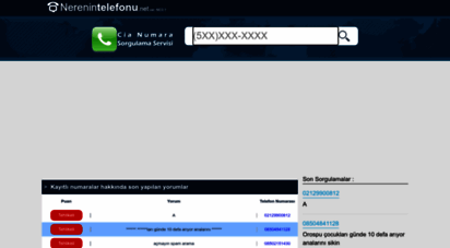 nerenintelefonu.net - nerenin telefonu sorgulama, numaranın kime ait olduğunu mu öğrenmek istiyorsun? nerenin ücretsiz numara sorgulama servisi