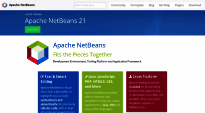 netbeans.org - welcome to netbeans