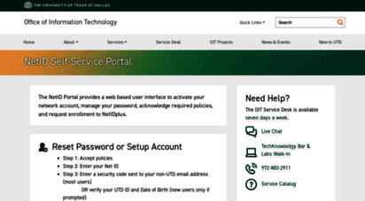 netid.utdallas.edu