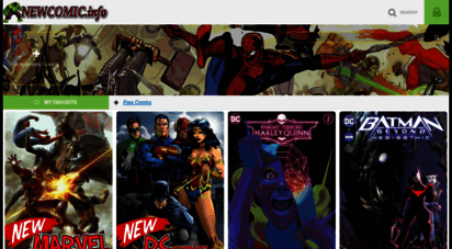 newcomic.info - download free cbr, cbz comics, 0-day releases comics, batman, spider-man, superman and other superhero comics