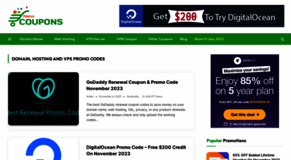 newcoupons.info - new coupons - domain, hosting and vps promo codes