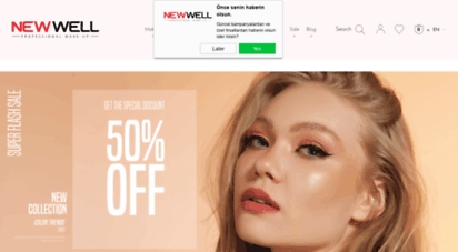 newwell.com.tr - makyaj trendine uygun makyaj malzemeleri l new well
