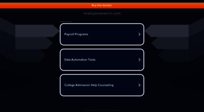 nextupresearch.com