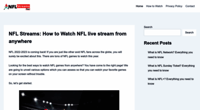 nfllivestreaming.net - nfl live streaming - watch nfl live streaming game online in hd
