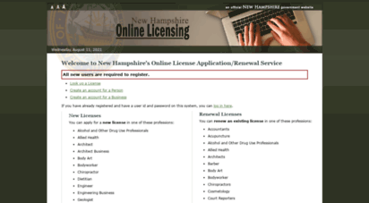 nhlicenses.nh.gov