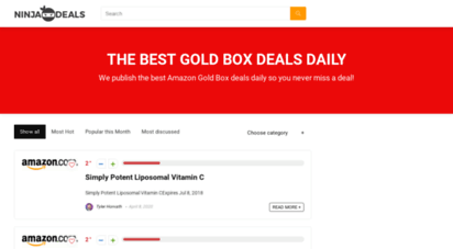 ninjadeals.io - the best deals online daily &bull best coupons &amp deals &bull ninja deals