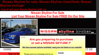 nissanskylinebroker.com