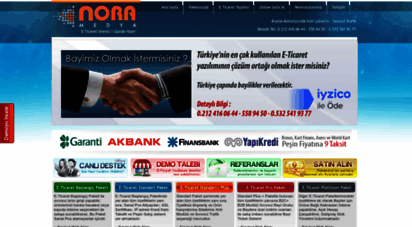 noramedya.com - nora medya, e ticaret, eticaret sitesi, paketleri, yaz�l�mlar�